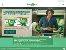 Tablet Screenshot of buscopan.de